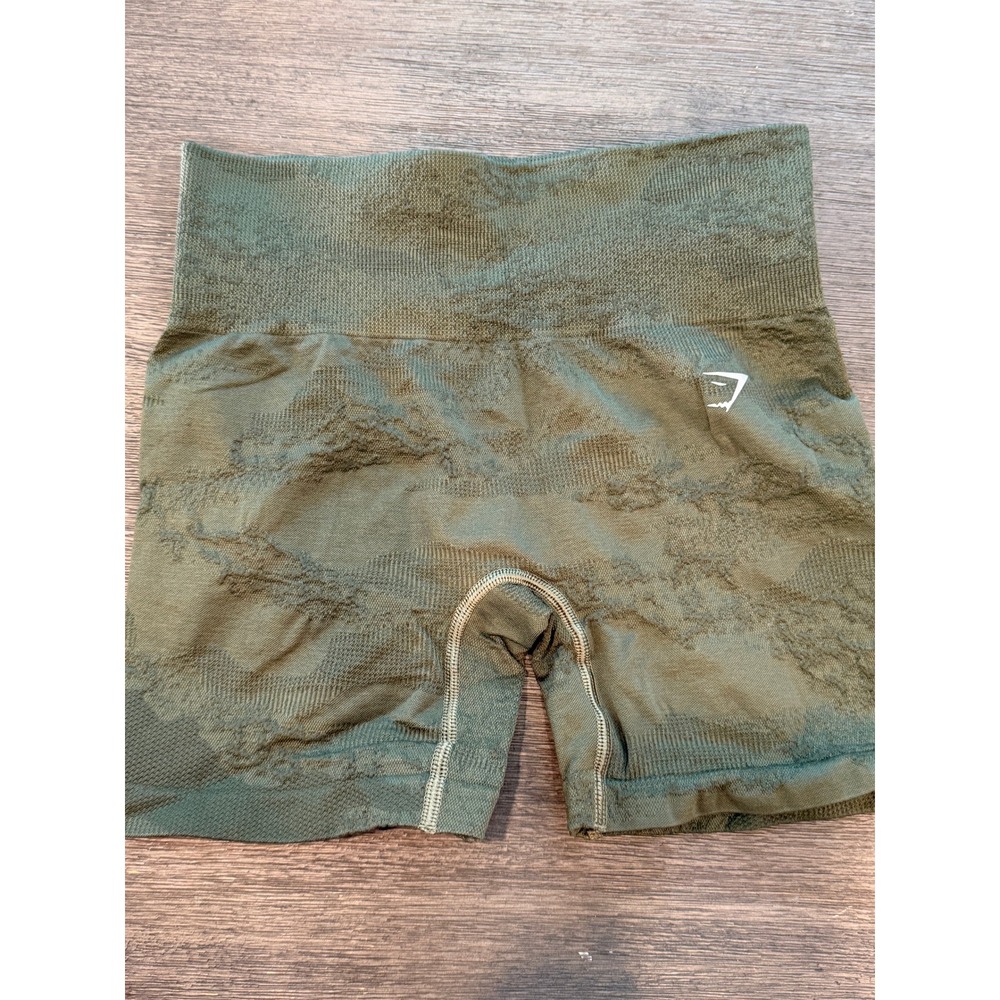Gymshark Vital Seamless‎ Shorts Womens S Olive